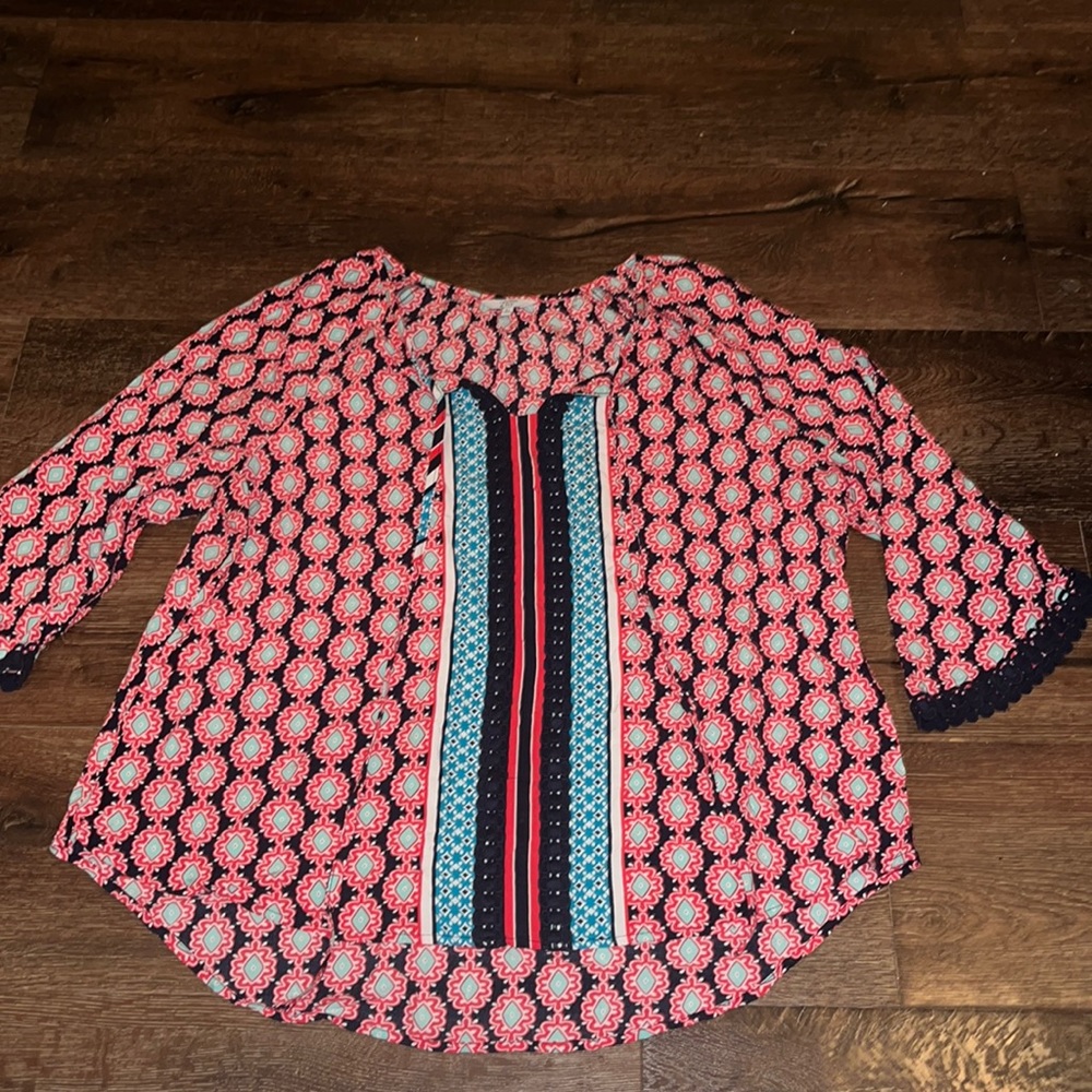 Crown & Ivy NWT peasant Top XL